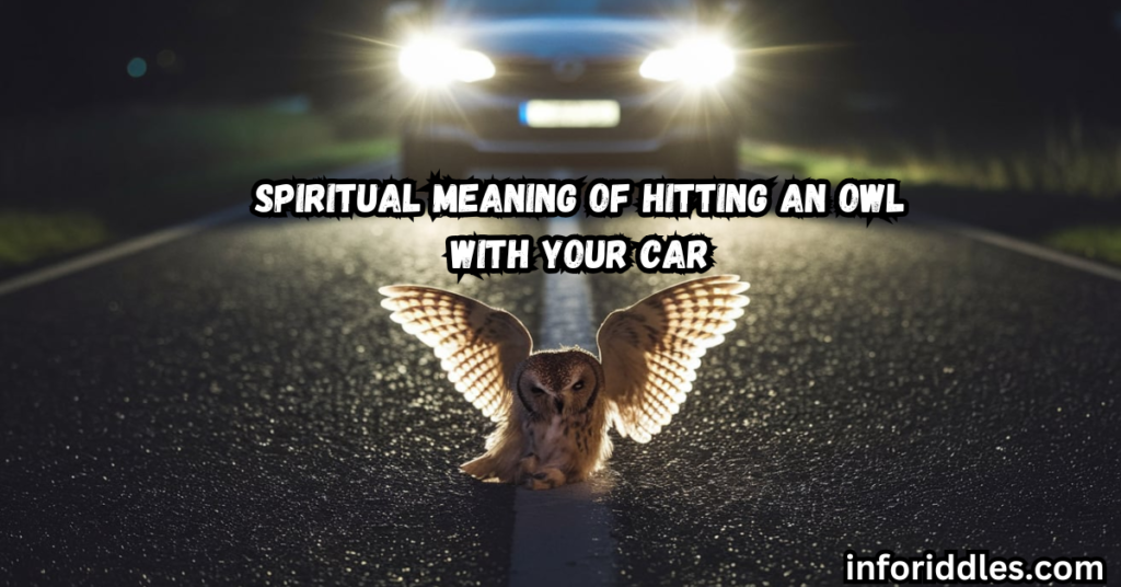 spiritual meaning of hitting an owl with your car

