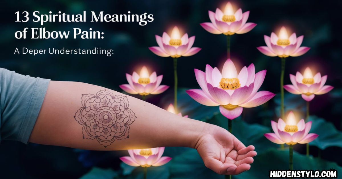 13 Spiritual Meanings of Elbow Pain A Deeper Understanding