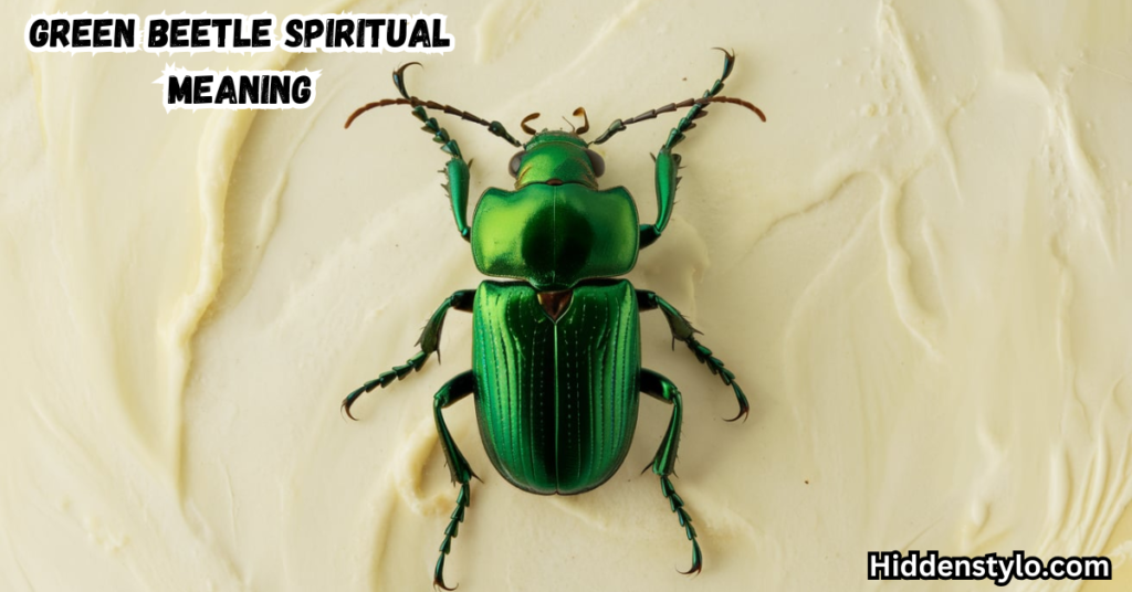 green beetle spiritual meaning

