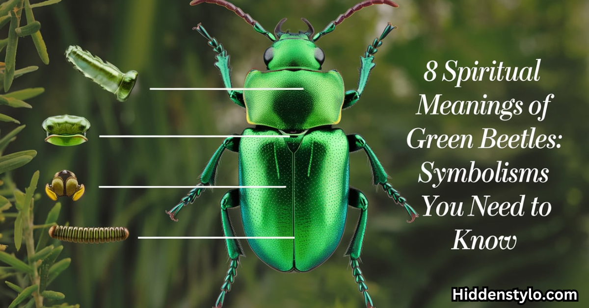 8 Spiritual Meanings of Green Beetles Symbolisms You Need to Know