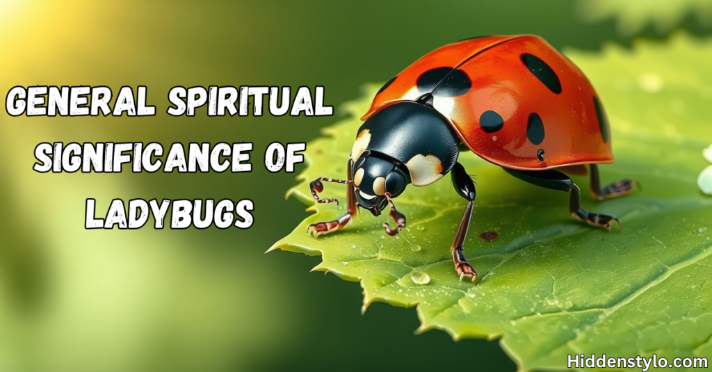 General Spiritual Significance of Ladybugs