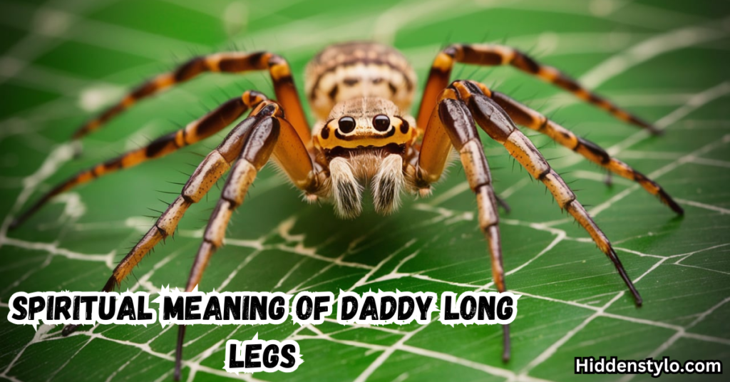 spiritual meaning of daddy long legs

