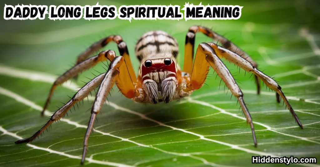 daddy long legs spiritual meaning

