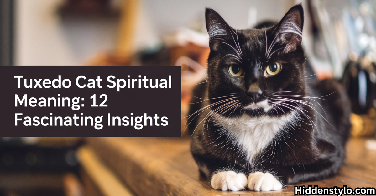 Tuxedo Cat Spiritual Meaning 12 Fascinating Insights