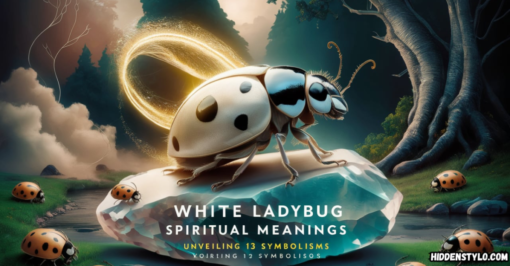 Ladybug God White Ladybug Spiritual Meanings: Unveiling 13 Symbolisms - Hidden Stylo