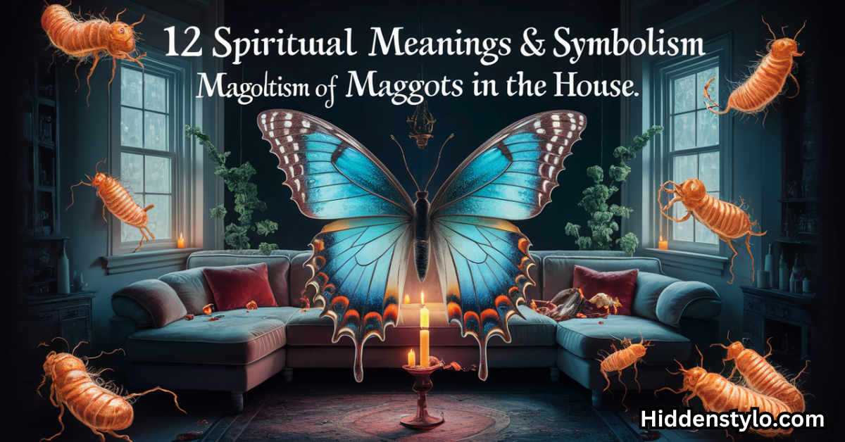 12 Spiritual Meanings & Symbolism of Maggots in the House