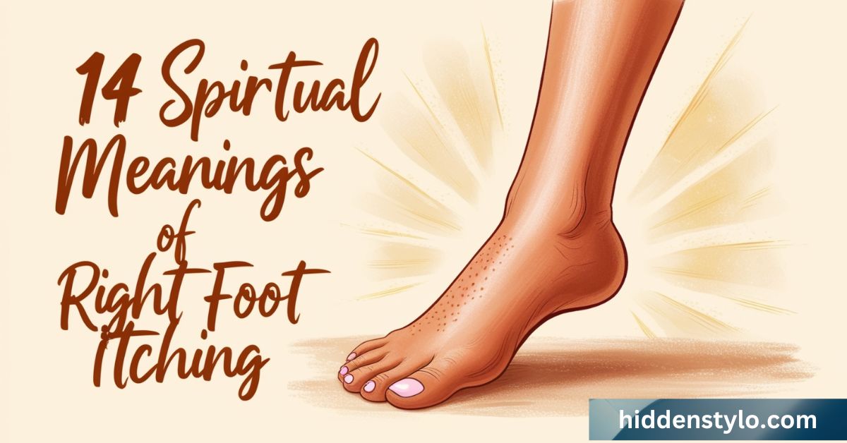 14 Spiritual Meanings of Right Foot Itching Signs of New Beginnings