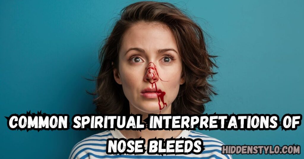 Common Spiritual Interpretations of Nose Bleeds