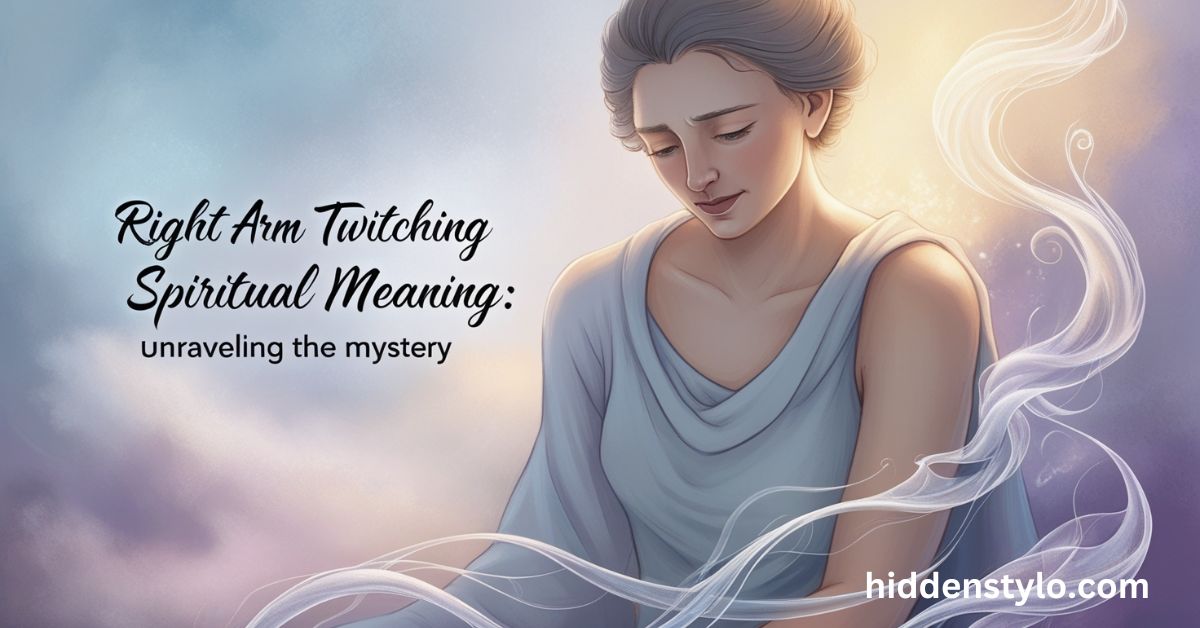 Right Arm Twitching Spiritual Meaning Unraveling the Mystery