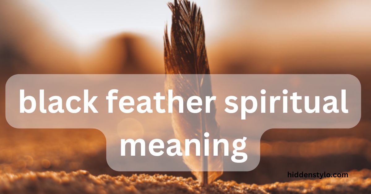 black feather spiritual meaning