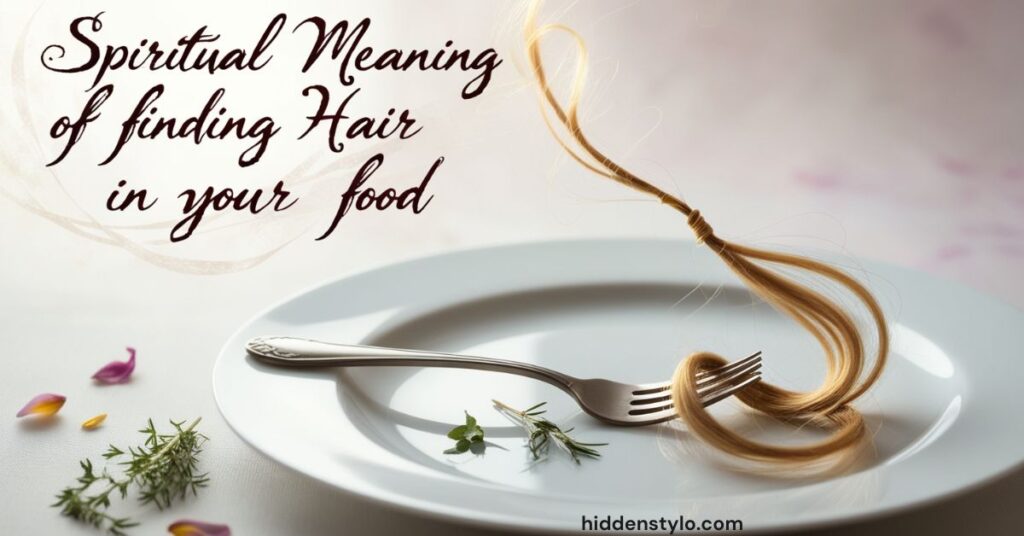 hair in food spiritual meaning