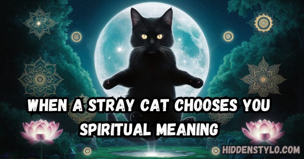 when a stray cat chooses you spiritual meaning