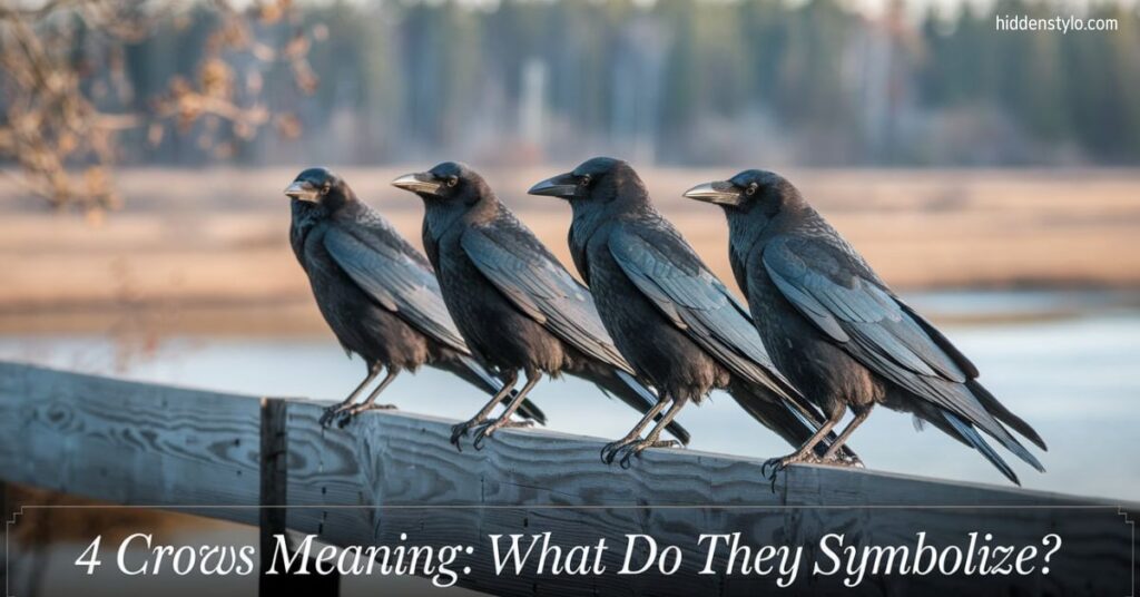 4 crows meanings