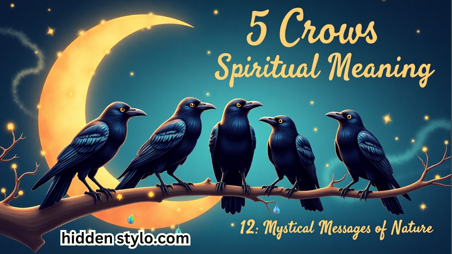 5 Crows Spiritual Meaning 12 Mystical Messages of Nature