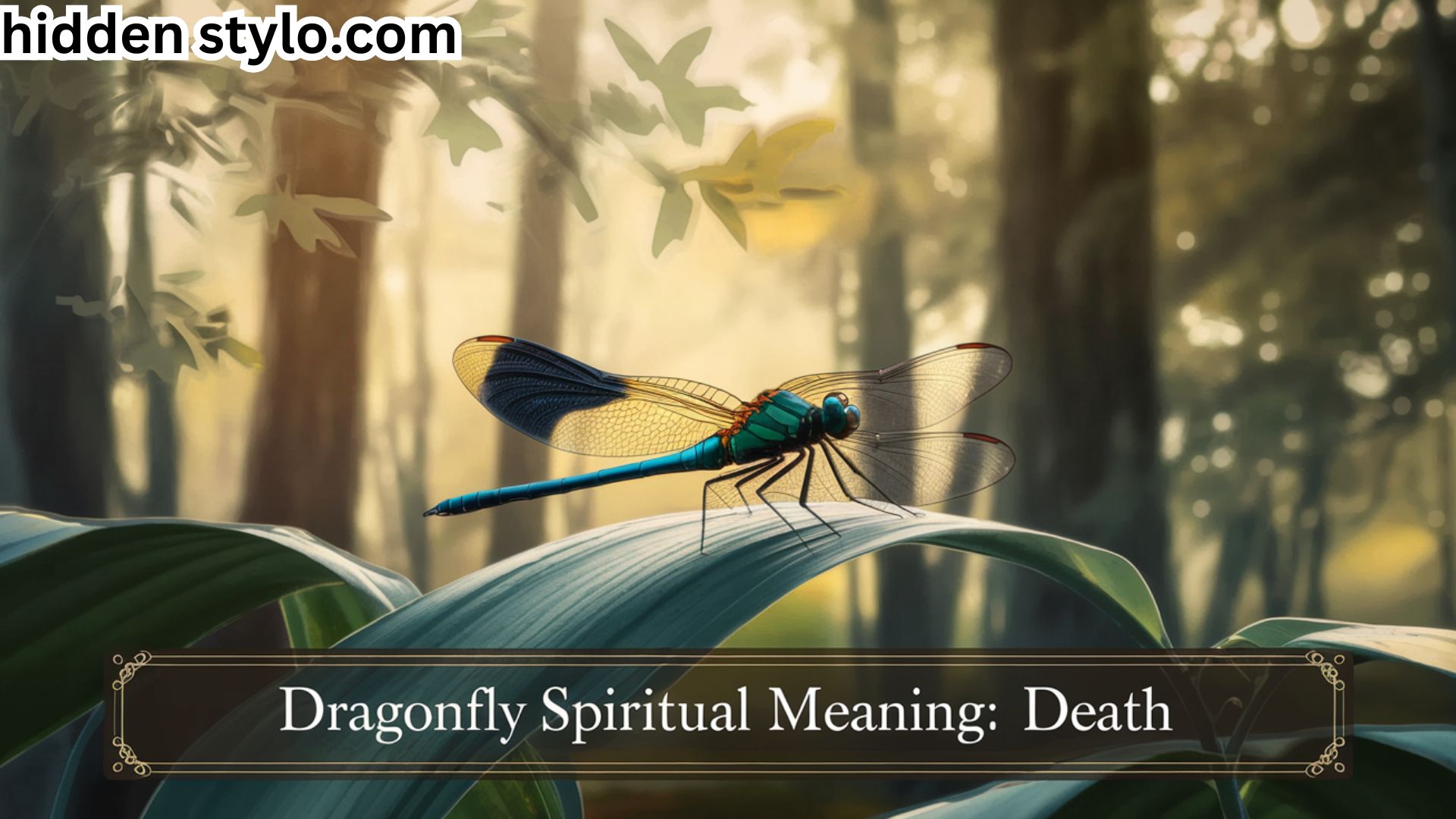 Dragonfly Spiritual Meaning Death