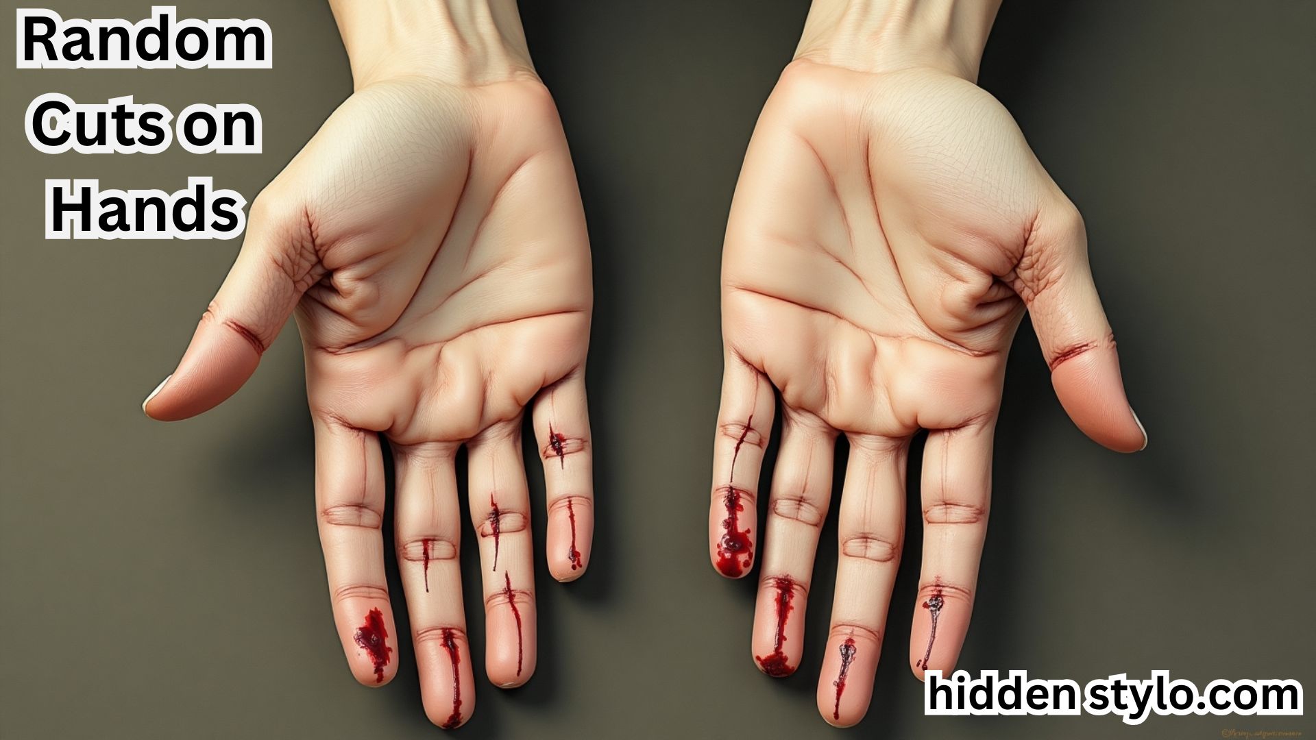 Random Cuts on Hands Spiritual Meaning and Interpretations