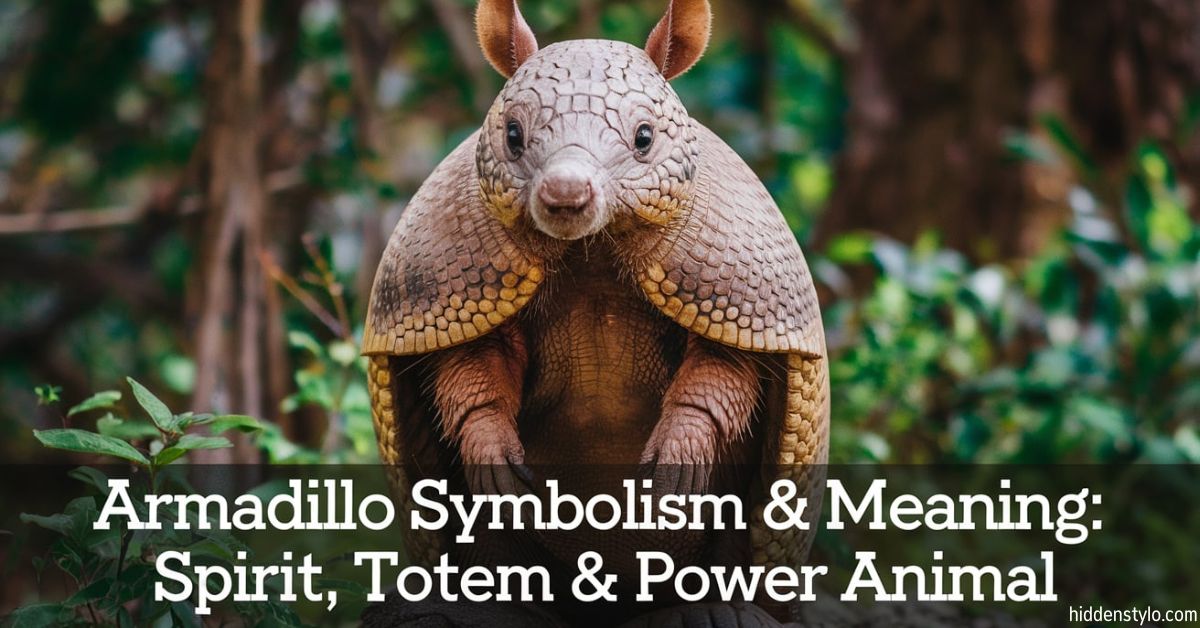 armadillo spiritual meaning