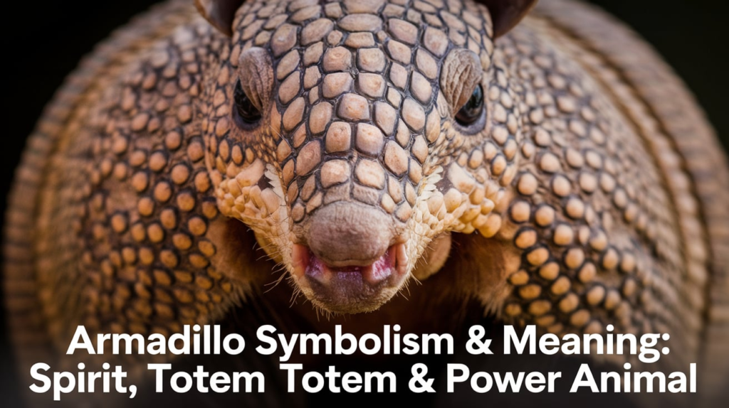 Armadillo as a Spirit Animal