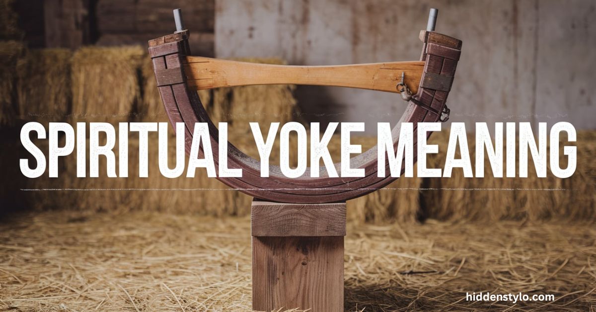 spiritual yoke meaning